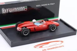 Lorenzo Bandini Cooper T53 #62 Italien GP Formel 1 1961 mit Fahrerfigur 1:43 Brumm
