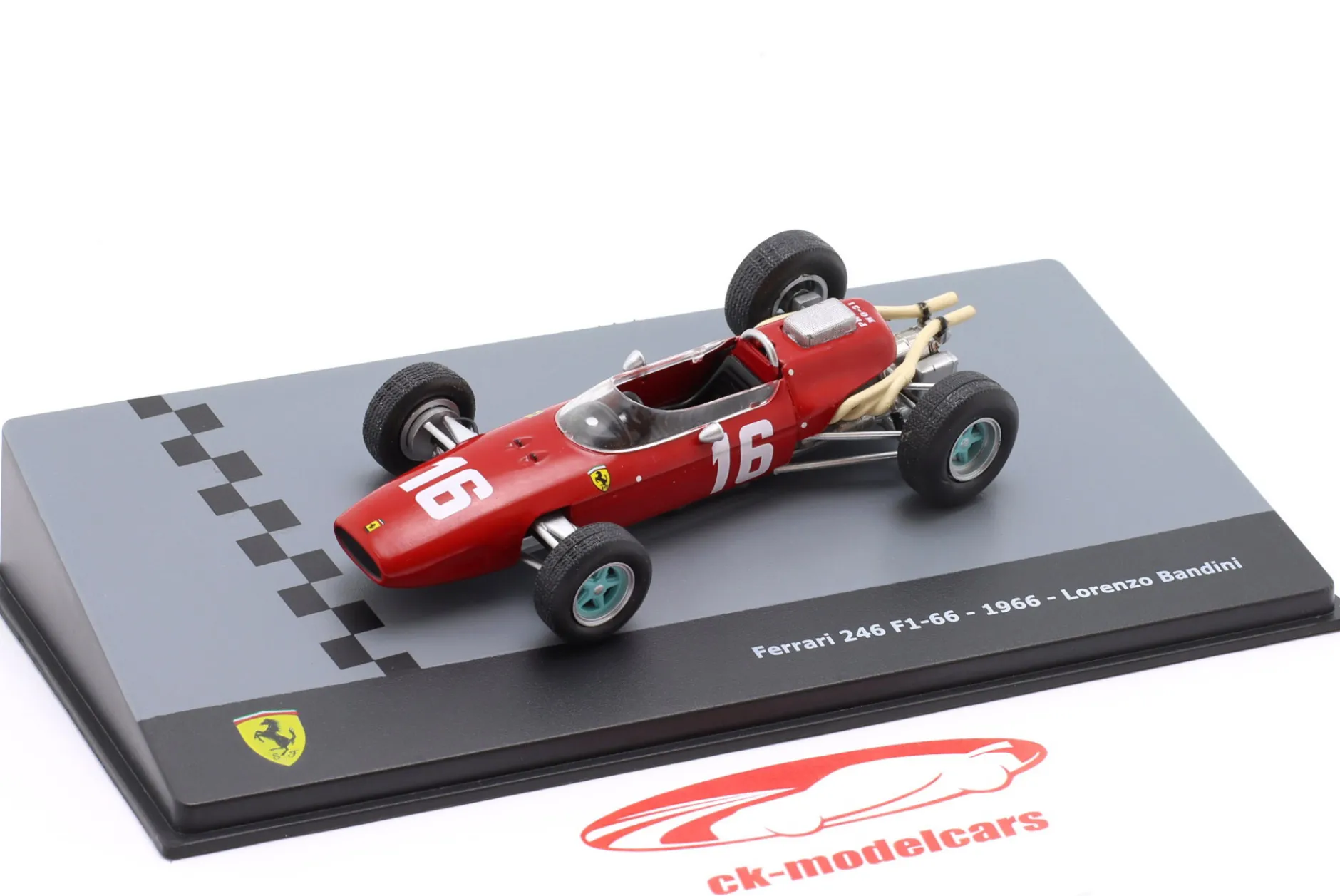 Lorenzo Bandini Ferrari 246 F1-66 #16 Formel 1 1966 1:43 Altaya