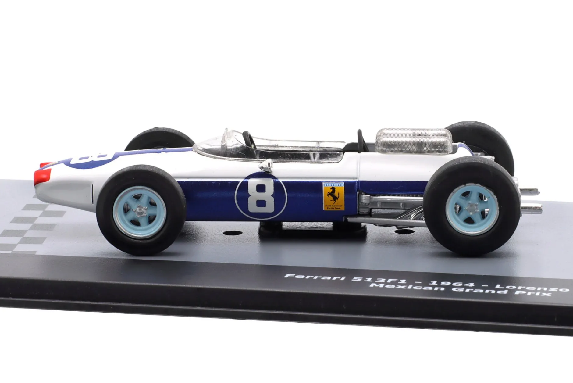 Lorenzo Bandini Ferrari 512F1 #8 3rd Mexiko GP Formel 1 1964 1:43 Altaya