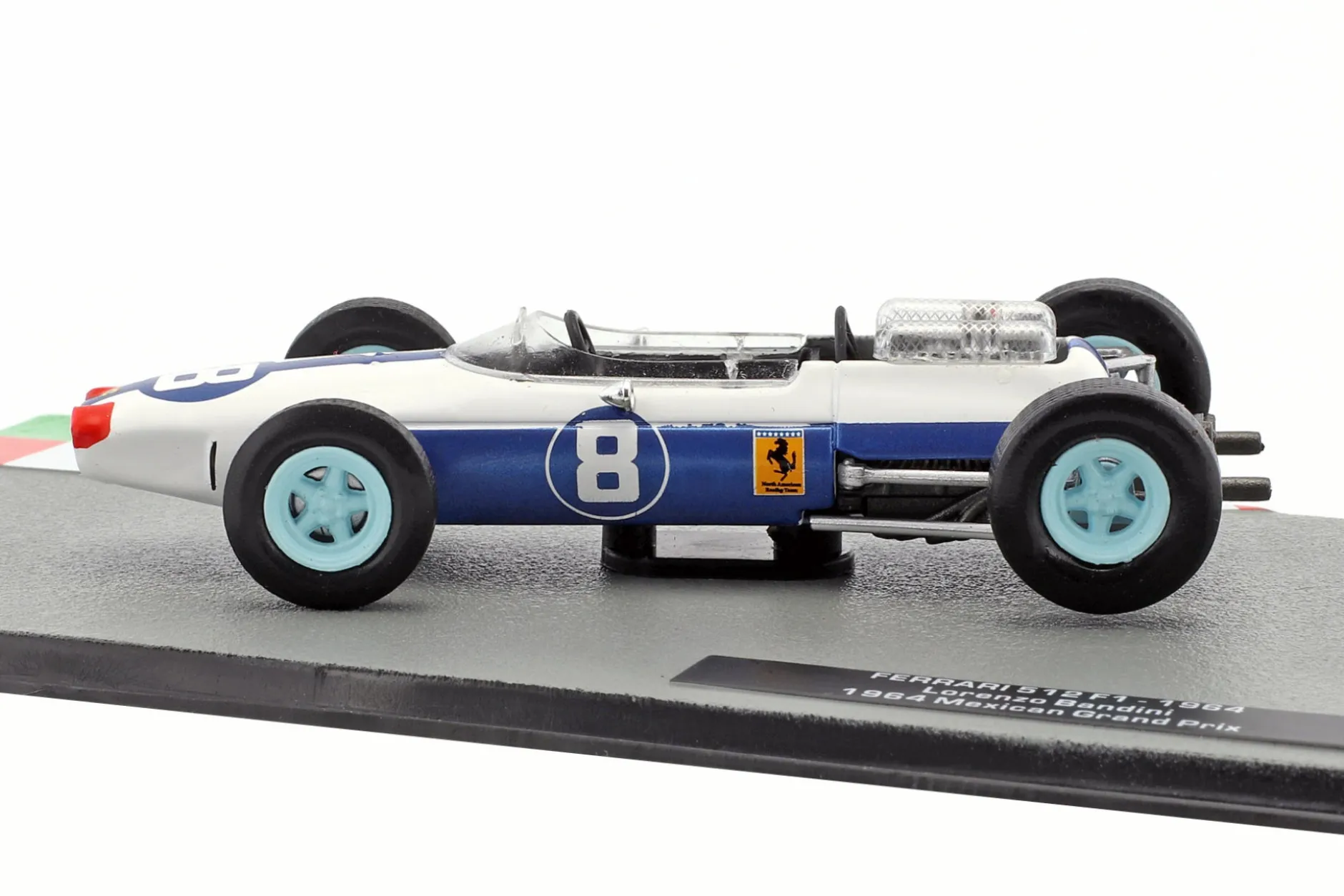 Lorenzo Bandini Ferrari 512F1 #8 3th Mexiko GP Formel 1 1964 1:43 Altaya