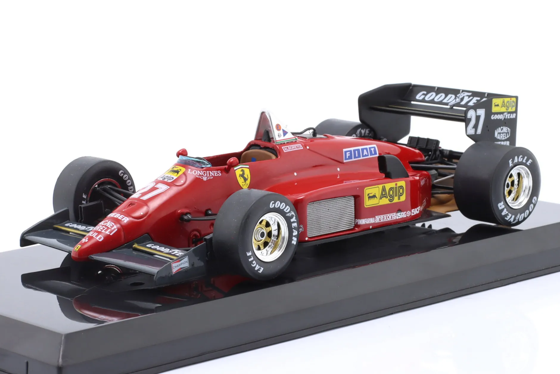M. Alboreto Ferrari 156/85 #27 Sieger Deutschland GP Formel 1 1985 1:24 Premium Collectibles