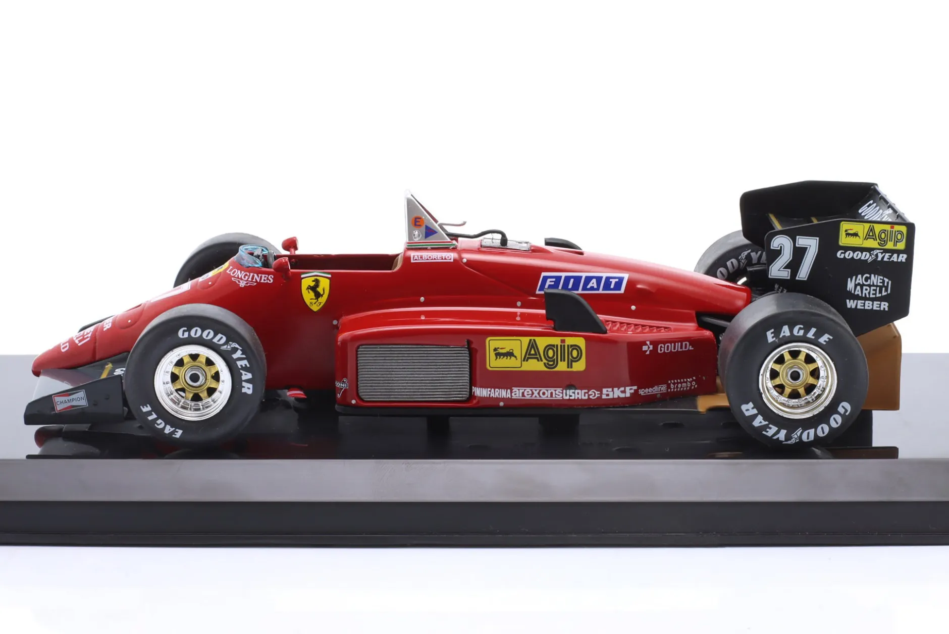 M. Alboreto Ferrari 156/85 #27 Sieger Deutschland GP Formel 1 1985 1:24 Premium Collectibles