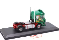 MAN F200 (low cab) Sattelzugmaschine Baujahr 2000 grün / Dekor 1:43 Hachette