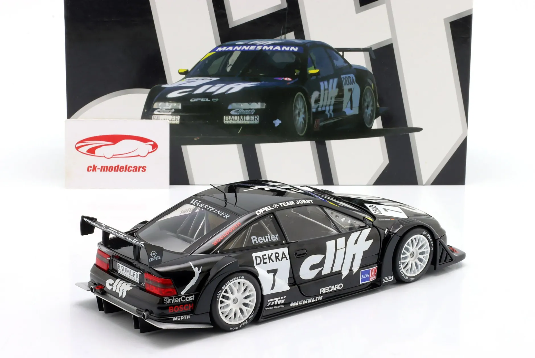 Manuel Reuter #7 Opel Calibra V6 4x4 Team Joest DTM / ITC Champion 1996 1:18 WERK83