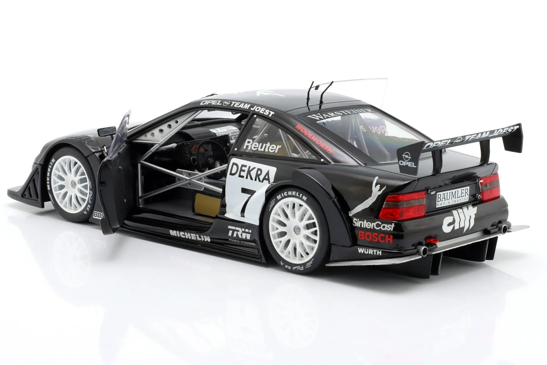 Manuel Reuter #7 Opel Calibra V6 4x4 Team Joest DTM / ITC Champion 1996 1:18 WERK83