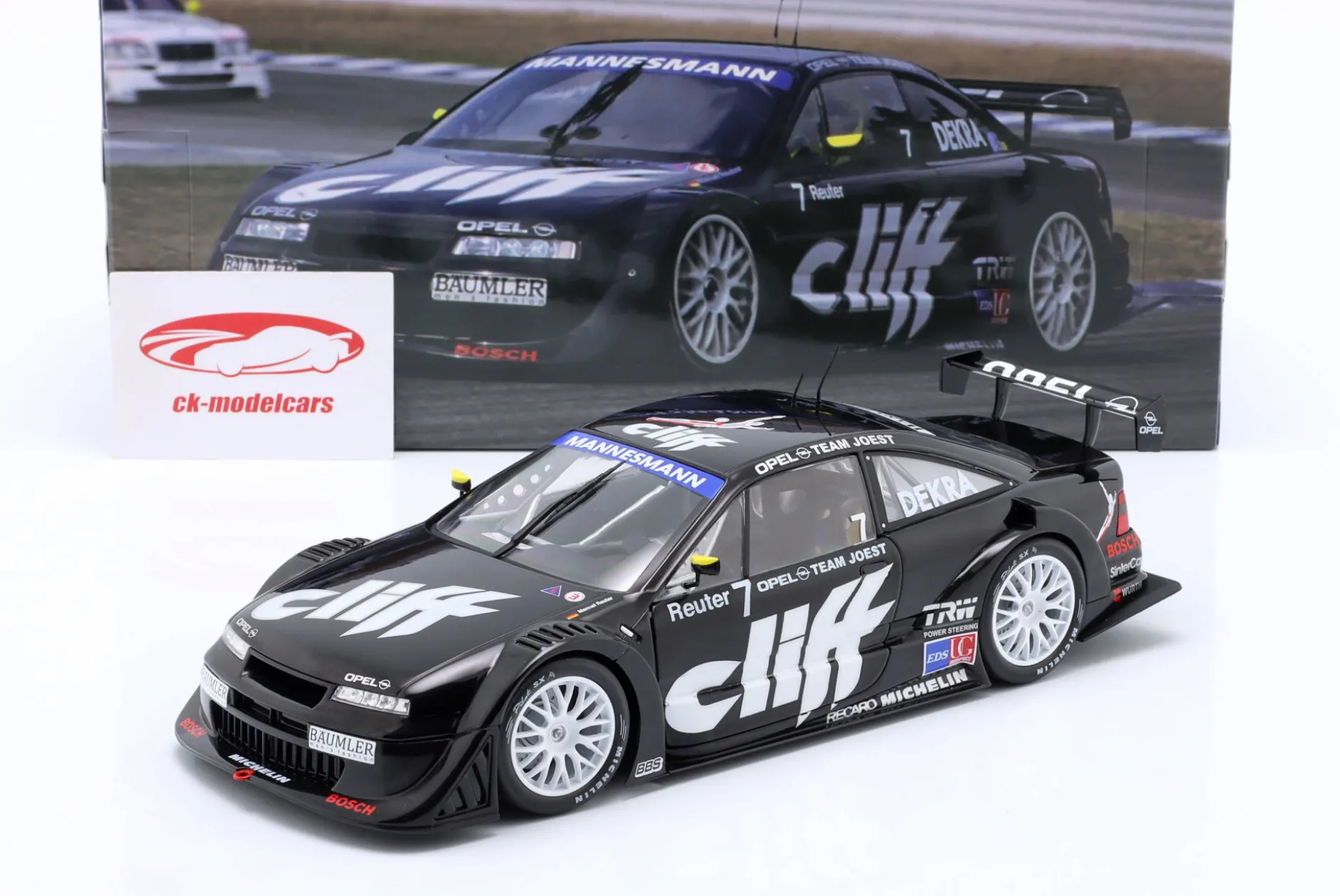 Manuel Reuter #7 Opel Calibra V6 4x4 Team Joest DTM / ITC Hockenheim 1996 1:18 WERK83