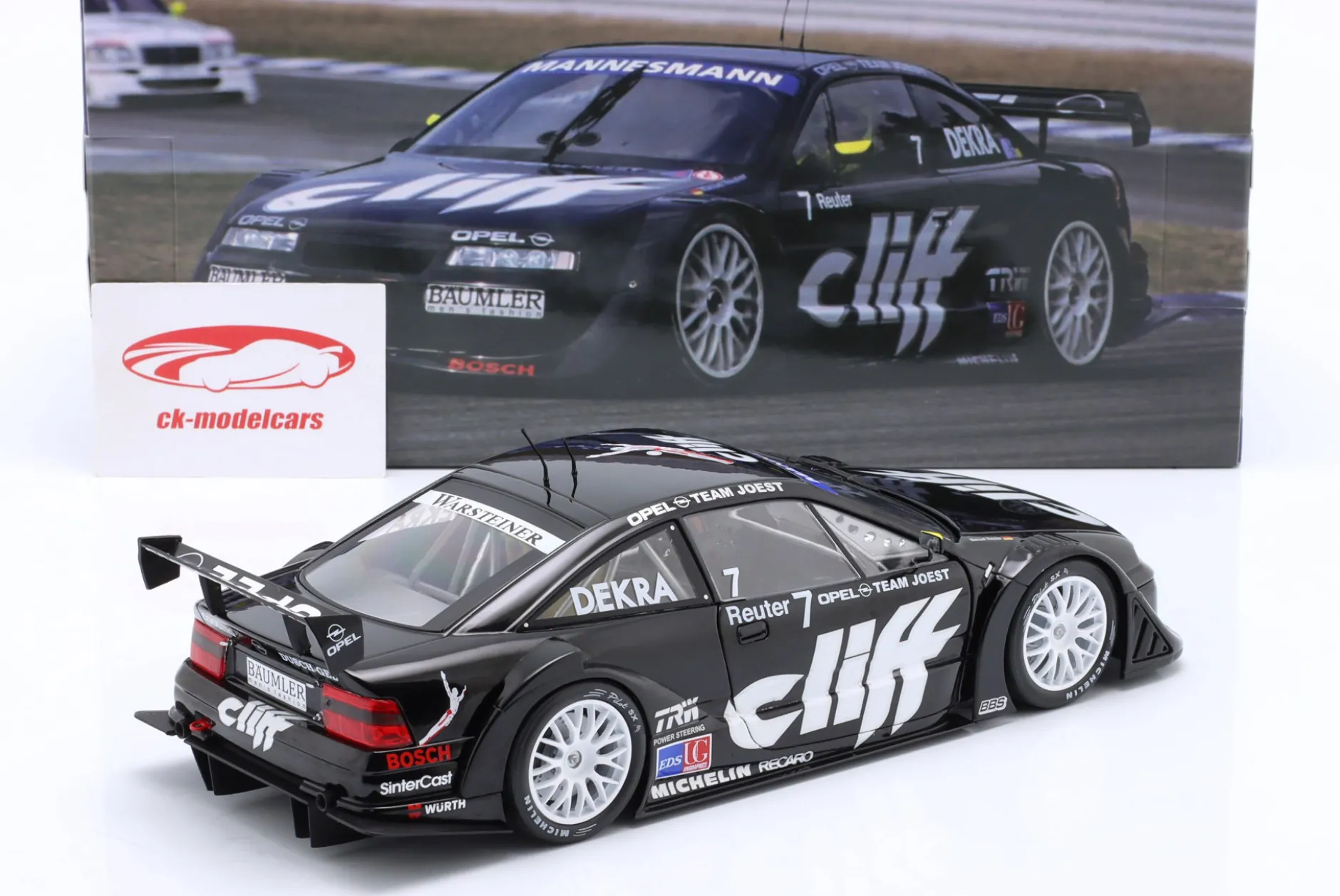 Manuel Reuter #7 Opel Calibra V6 4x4 Team Joest DTM / ITC Hockenheim 1996 1:18 WERK83