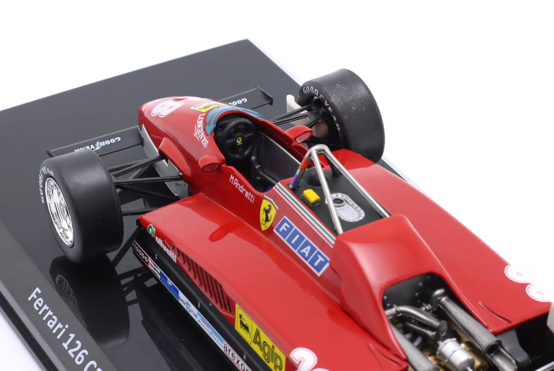 Mario Andretti Ferrari 126C2 #28 Formel 1 1982 1:24 Premium Collectibles