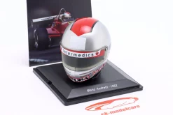 Mario Andretti #28 Scuderia Ferrari 126C2 Formel 1 1982 Helm 1:5 Spark Editions