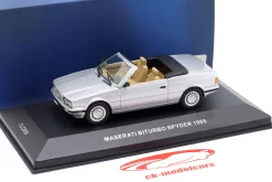 Maserati Biturbo Spyder Baujahr 1985 silber 1:43 Ixo