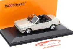 Maserati Biturbo Spyder Baujahr 1984 silber metallic 1:43 Minichamps