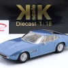 Maserati Ghibli Coupe Baujahr 1969 blau metallic 1:18 KK-Scale