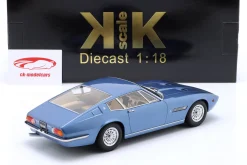 Maserati Ghibli Coupe Baujahr 1969 blau metallic 1:18 KK-Scale