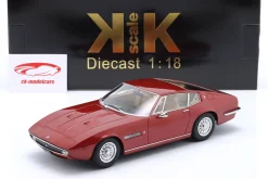 Maserati Ghibli Coupe Baujahr 1969 rot metallic 1:18 KK-Scale