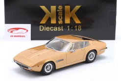 Maserati Ghibli Coupe Baujahr 1969 gold metallic 1:18 KK-Scale