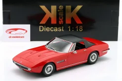 Maserati Ghibli Spider Baujahr 1970 rot 1:18 KK-Scale