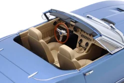 Maserati Ghibli Spider Baujahr 1970 hellblau metallic 1:18 KK-Scale