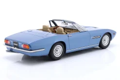 Maserati Ghibli Spider Baujahr 1970 hellblau metallic 1:18 KK-Scale
