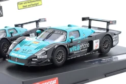 Maserati MC 12 SlotCar #9 FIA GT 2005 Vitaphone Racing 1:32 Carrera Evolution