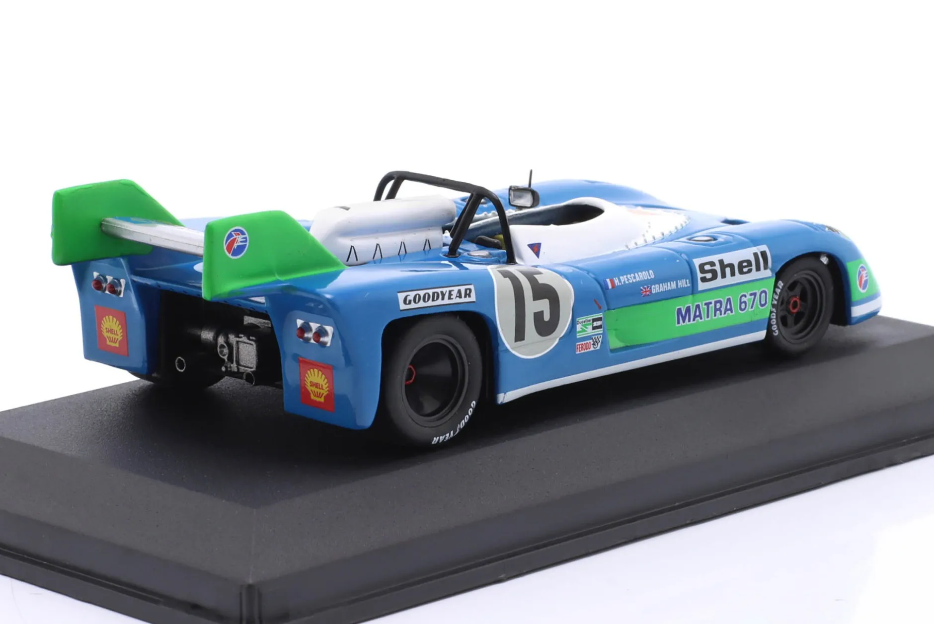 Matra MS670 #15 Sieger 24h LeMans 1972 Pescarolo, Hill 1:43 Altaya