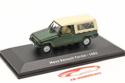 Mava Renault Farma Baujahr 1983 dunkelgrün / beige 1:43 Hachette