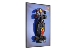 Max Verstappen RB19 #1 im Bilderrahmen Formel 1 Weltmeister 2023 1:10 Bburago