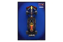 Max Verstappen RB19 #1 im Bilderrahmen Formel 1 Weltmeister 2023 1:10 Bburago
