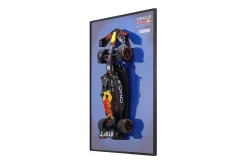 Max Verstappen RB19 #1 im Bilderrahmen Formel 1 Weltmeister 2023 1:10 Bburago