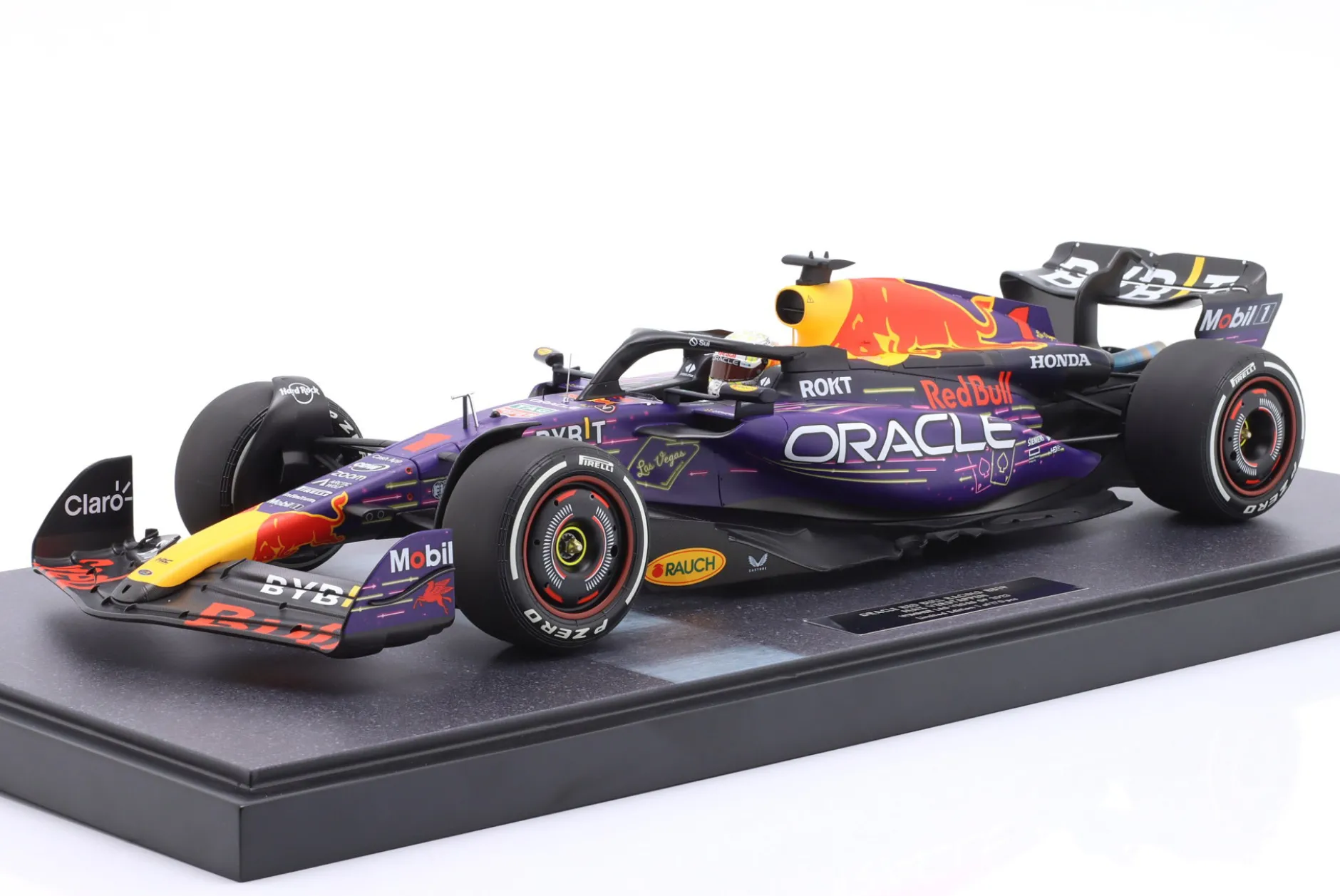 Max Verstappen Red Bull RB19 #1 Sieger Las Vegas GP Formel 1 Weltmeister 2023 1:12 Minichamps