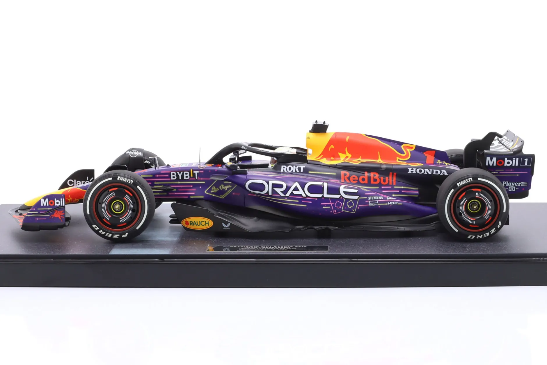 Max Verstappen Red Bull RB19 #1 Sieger Las Vegas GP Formel 1 Weltmeister 2023 1:12 Minichamps
