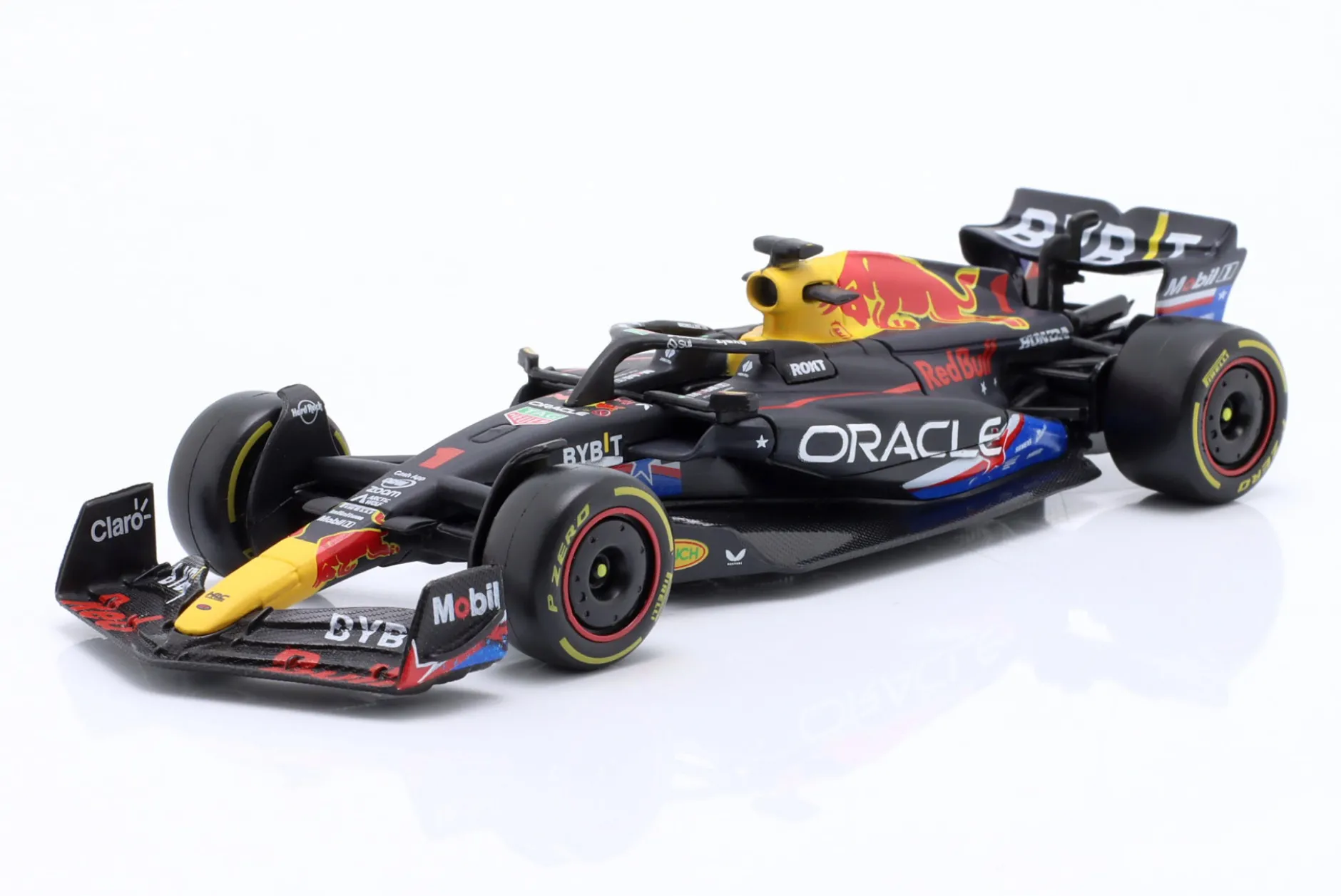 Max Verstappen Red Bull RB19 #1 Sieger USA GP Formel 1 Weltmeister 2023 1:43 Bburago