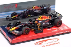 Max Verstappen Red Bull RB19 #1 Sieger Bahrain GP Formel 1 Weltmeister 2023 1:43 Minichamps