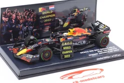 Max Verstappen Red Bull RB18 #1 Sieger Japan GP Formel 1 Weltmeister 2022 1:43 Minichamps