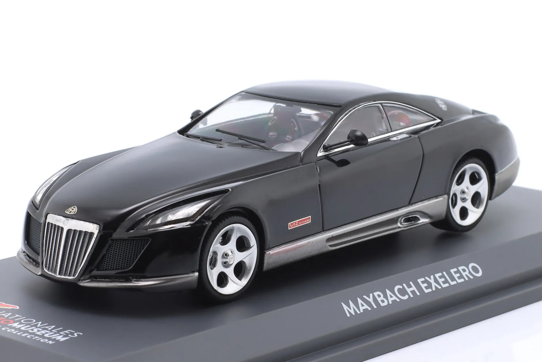 Maybach Exelero Baujahr 2005 schwarz 1:43 Schuco