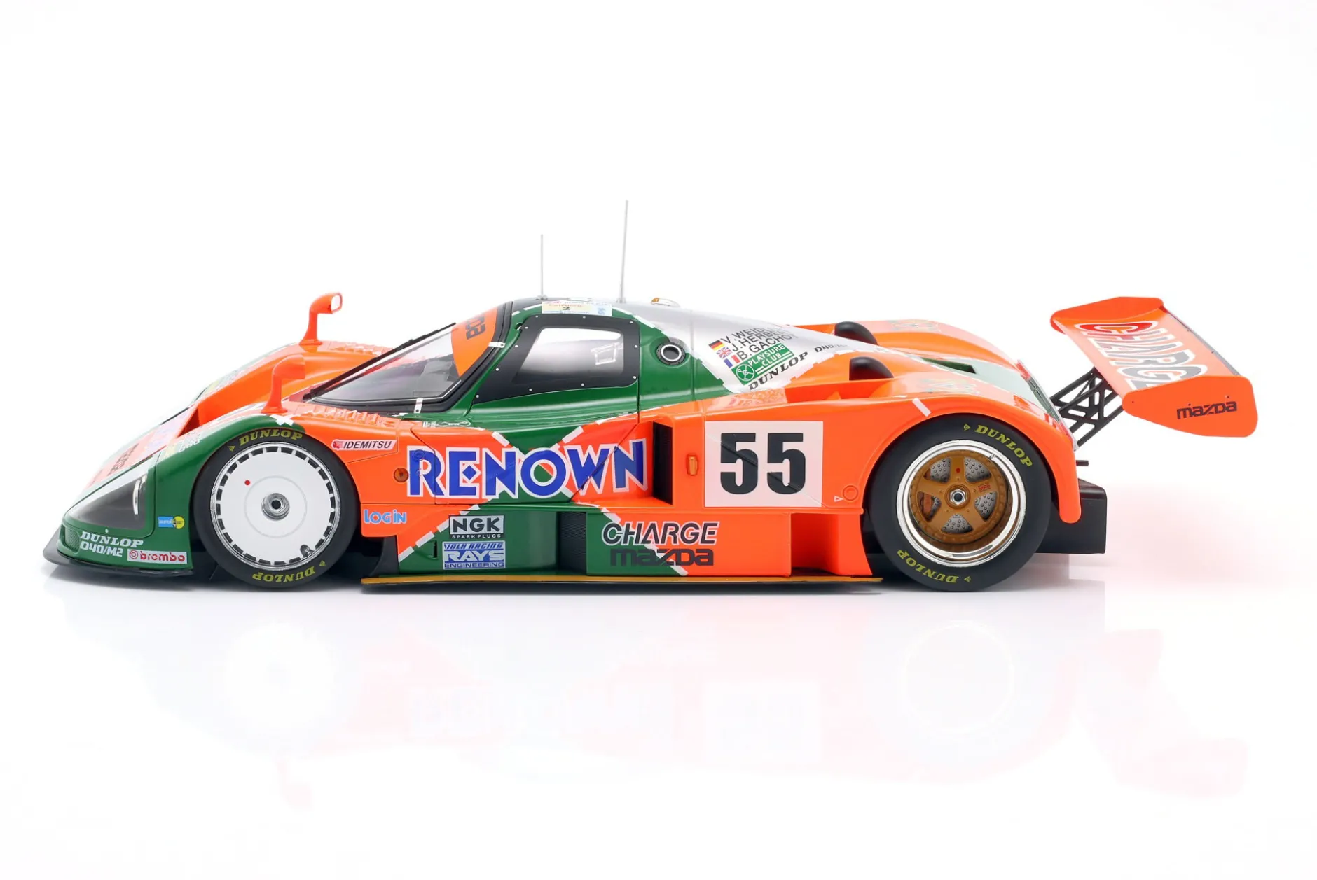 Mazda 787B #55 Sieger 24h LeMans 1991 Weidler, Herbert, Gachot 1:12 WERK83