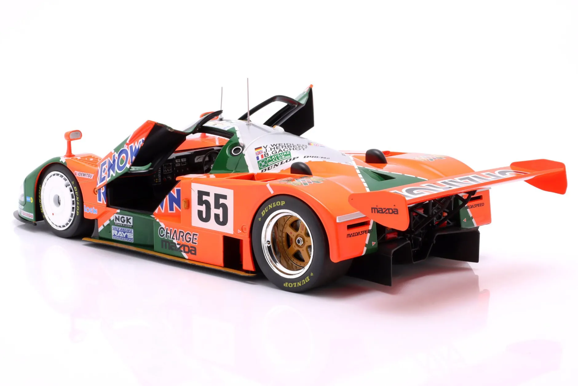 Mazda 787B #55 Sieger 24h LeMans 1991 Weidler, Herbert, Gachot 1:12 WERK83