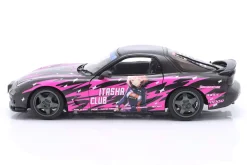 Mazda RX7 (FD3) RS Solido Works Itasha Club 1999 pink / schwarz 1:18 Solido