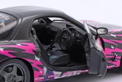 Mazda RX7 (FD3) RS Solido Works Itasha Club 1999 pink / schwarz 1:18 Solido