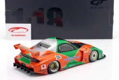 Mazda RX-7 (FD3S) LB-Super Silhouette 2024 Renown orange / grün 1:18 GT-Spirit