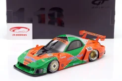Mazda RX-7 (FD3S) LB-Super Silhouette 2024 Renown orange / grün 1:18 GT-Spirit