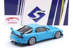 Mazda RX-7 Typ RS (FD3S) Baujahr 1999 neonblau 1:18 Solido