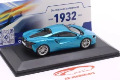 McLaren Artura Baujahr 2022 Belize blau 1:43 Solido