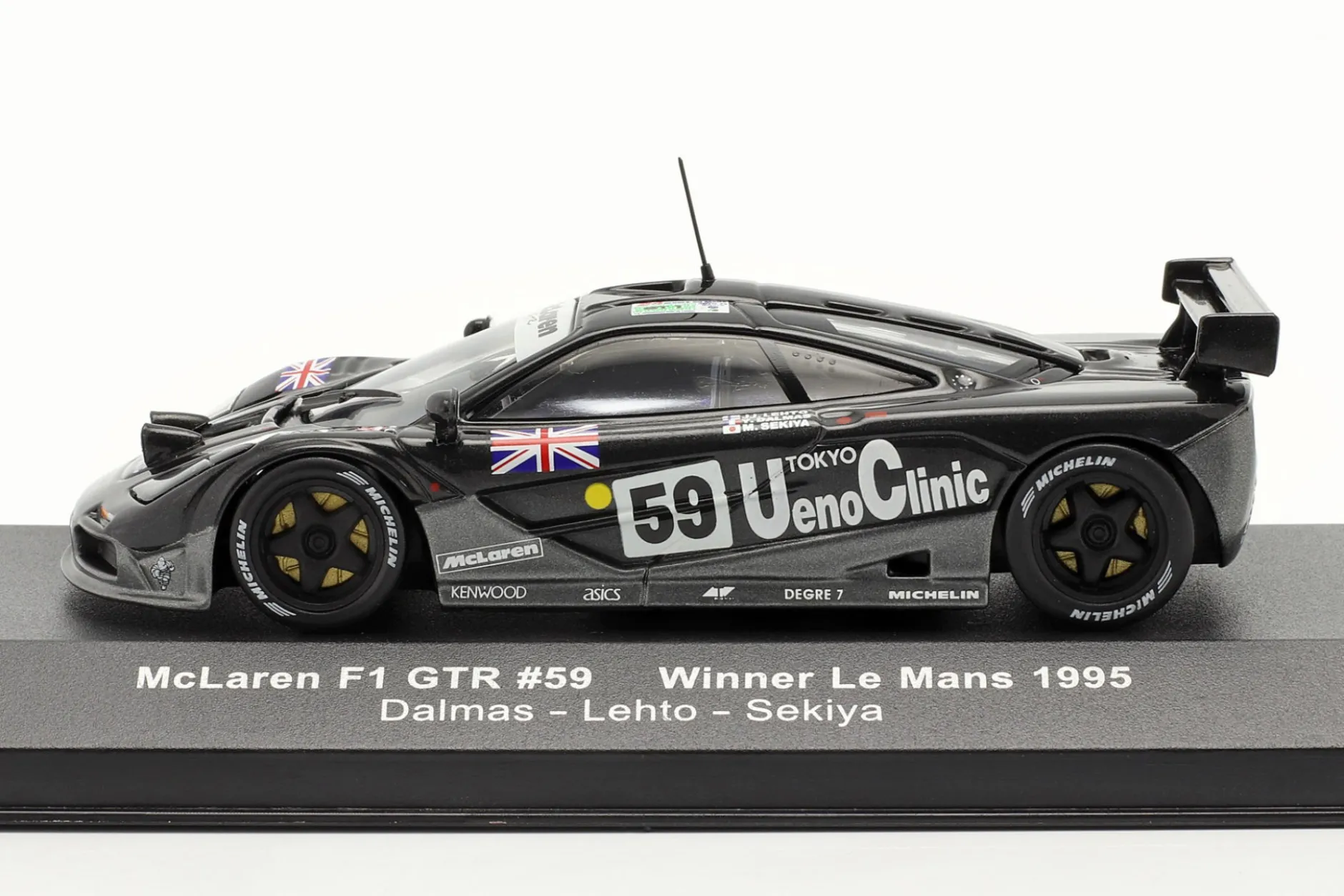 McLaren F1 GTR #59 Sieger 24h LeMans 1995 Dalmas, Sekiya, Lehto 1:43 Ixo