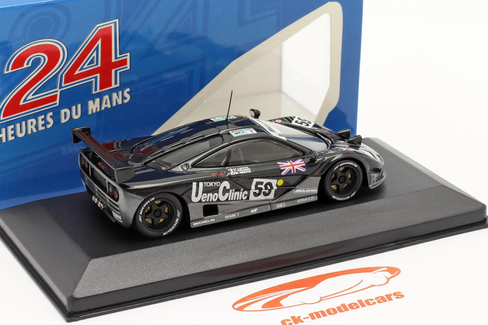 McLaren F1 GTR #59 Sieger 24h LeMans 1995 Dalmas, Sekiya, Lehto 1:43 Ixo