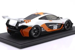 McLaren P1 GTR Pebble Beach 2014 grau / orange / schwarz 1:8 GT-Spirit