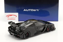 McLaren Senna Baujahr 2018 schwarz 1:18 AUTOart
