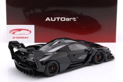 McLaren Senna GTR Baujahr 2019 onyxschwarz 1:18 AUTOart
