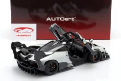 McLaren Senna GTR Baujahr 2019 silica weiß 1:18 AUTOart