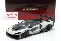 McLaren Senna GTR Baujahr 2019 silica weiß 1:18 AUTOart