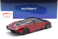 McLaren Speedtail Baujahr 2020 vulkanrot 1:18 AUTOart